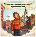 А правда, что в Нижнем живёт наш современник — Кузьма Минин?